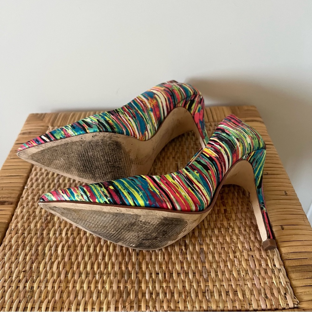Colorful Pump Heels - Picture 3 of 3